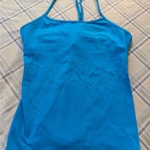 lululemon athletica Bright Blue Strappy Camisole